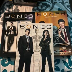 Bones Seasons 1-3 DVD set